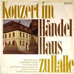 Пластинка Georg Friedrich Händel Konzert im Handel-Haus zuHalle